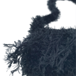 Bolsa de Pluma Preta – Artesã Cida Lopes - Imagem 2