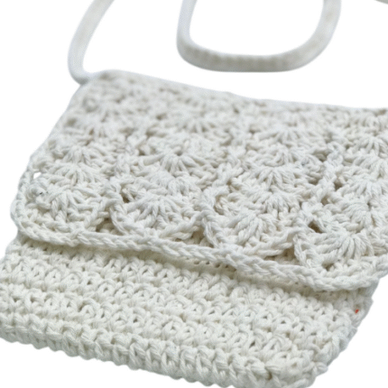 Mini Bolsa de Crochê – Tia Cida