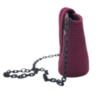 Bolsa de Cordão de Algodão Média Vinho - Artesã Lucy - Imagem 2