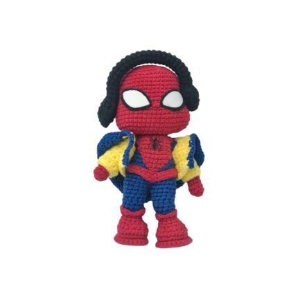 Homem Arainha Amigurumi - Artesã Adriana Souza