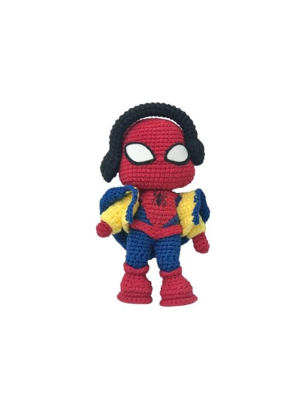 Homem Arainha Amigurumi - Artesã Adriana Souza