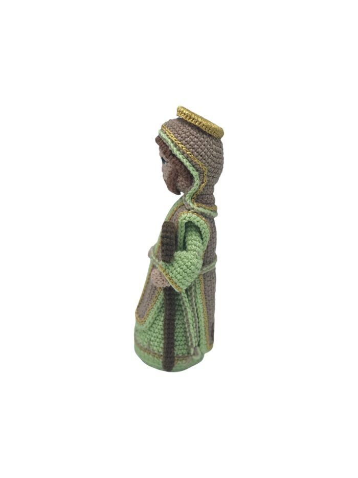 São Judas Tadeu Amigurumi - Artesã Adriana Souza - Imagem 2