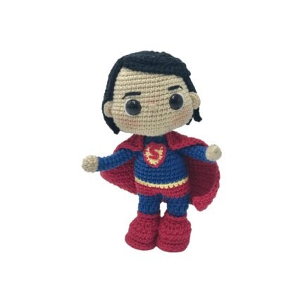 Super Hominho Amigurumi - Artesã Adriana Souza