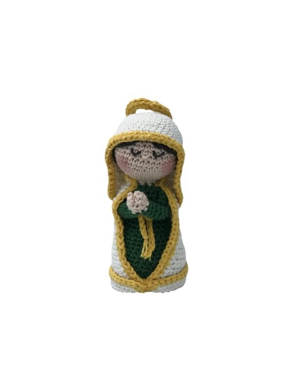 Nossa Senhora Amigurumi - Artesã Mariana