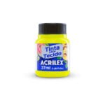 TINTA TECIDO ACRILEX 37ML FLUOR AM LIMAO 102 - Imagem 2