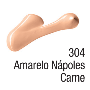 TINTA ACRYLIC COLORS 20ML AMARELO NAPOLES CARNE 304