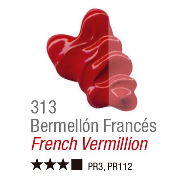 TINTA OIL COLORS ACRILEX 20 ML VERMELHAO FRANCES 313