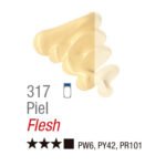 TINTA OIL COLORS ACRILEX 20 ML AMARELO LIGHT 317