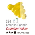 TINTA OIL COLORS CLASSIC 37ML ACRILEX AMARELO DE CADMIO 324