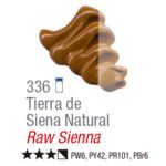 TINTA OIL COLORS ACRILEX 20 ML TERRA SIENA NATURAL 336