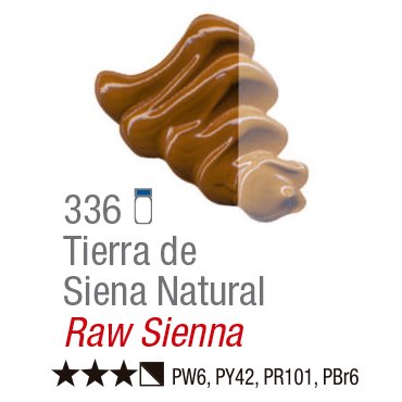 TINTA OIL COLORS ACRILEX 20 ML TERRA SIENA NATURAL 336