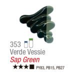 TINTA OIL COLORS ACRILEX 20 ML VERDE VESSIE 353
