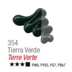 TINTA OIL COLORS ACRILEX 20 ML TERRA VERDE 354