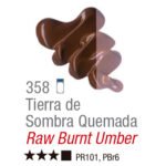 TINTA OIL COLORS ACRILEX 20 ML SOMBRA NATURAL 358