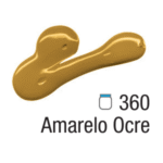 TINTA ACRYLIC COLORS 20ML AMARELO OCRE 360