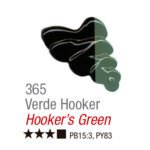 TINTA OIL COLORS ACRILEX 20 ML VERDE HOOKER 365