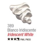 TINTA OIL COLORS ACRILEX 20 ML BRANCO IRDESCENTE 389