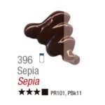 TINTA OIL COLORS ACRILEX 20 ML SEPIA 396