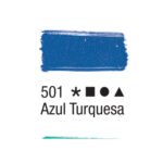 TINTA TECIDO ACRILEX 37ML AZUL TURQUESA 501