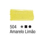 TINTA TECIDO ACRILEX 37ML AMARELO LIMAO 504