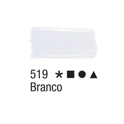 TINTA TECIDO ACRILEX 37ML BRANCO 519