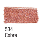 TINTA TECIDO ACRILEX 37ML METALICA COBRE 534