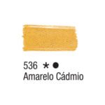 TINTA TECIDO ACRILEX 37ML AMARELO CADMIO 536