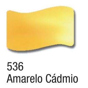 VERNIZ VITRAL ACRILEX 37ML AMARELO CADMIO 536