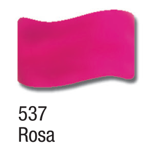 VERNIZ VITRAL ACRILEX 37ML ROSA 537