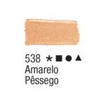 TINTA TECIDO ACRILEX 37ML AMARELO PESSEGO 538