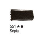 TINTA TECIDO ACRILEX 37ML SEPIA 551