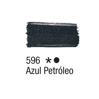 TINTA TECIDO ACRILEX 37ML AZUL PETROLEO 596