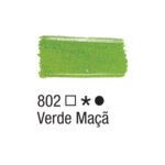 TINTA TECIDO ACRILEX 37ML VERDE MACA 802