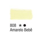 TINTA TECIDO ACRILEX 37ML AMARELO BEBE 808