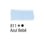 TINTA TECIDO ACRILEX 37ML AZUL BEBE 811