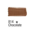 TINTA TECIDO ACRILEX 37ML CHOCOLATE 814