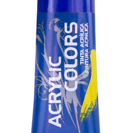 TINTA ACRYLIC COLORS 20ML AZUL COBALTO 308