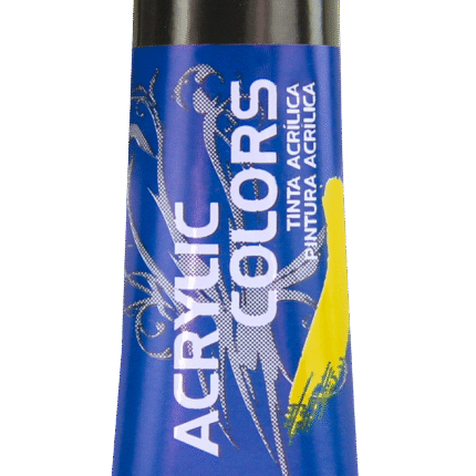 TINTA ACRYLIC COLORS 20ML PRETO 320