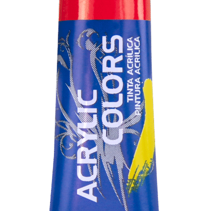 TINTA ACRYLIC COLORS 20ML LACA GERÂNIO 328
