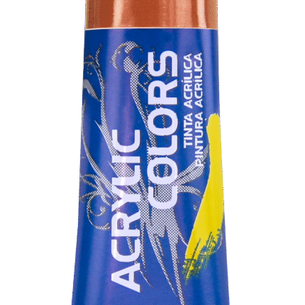 TINTA ACRYLIC COLORS 20ML VERMELHO VENEZA 366