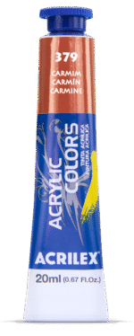 TINTA ACRYLIC COLORS 20ML CARMIM 379