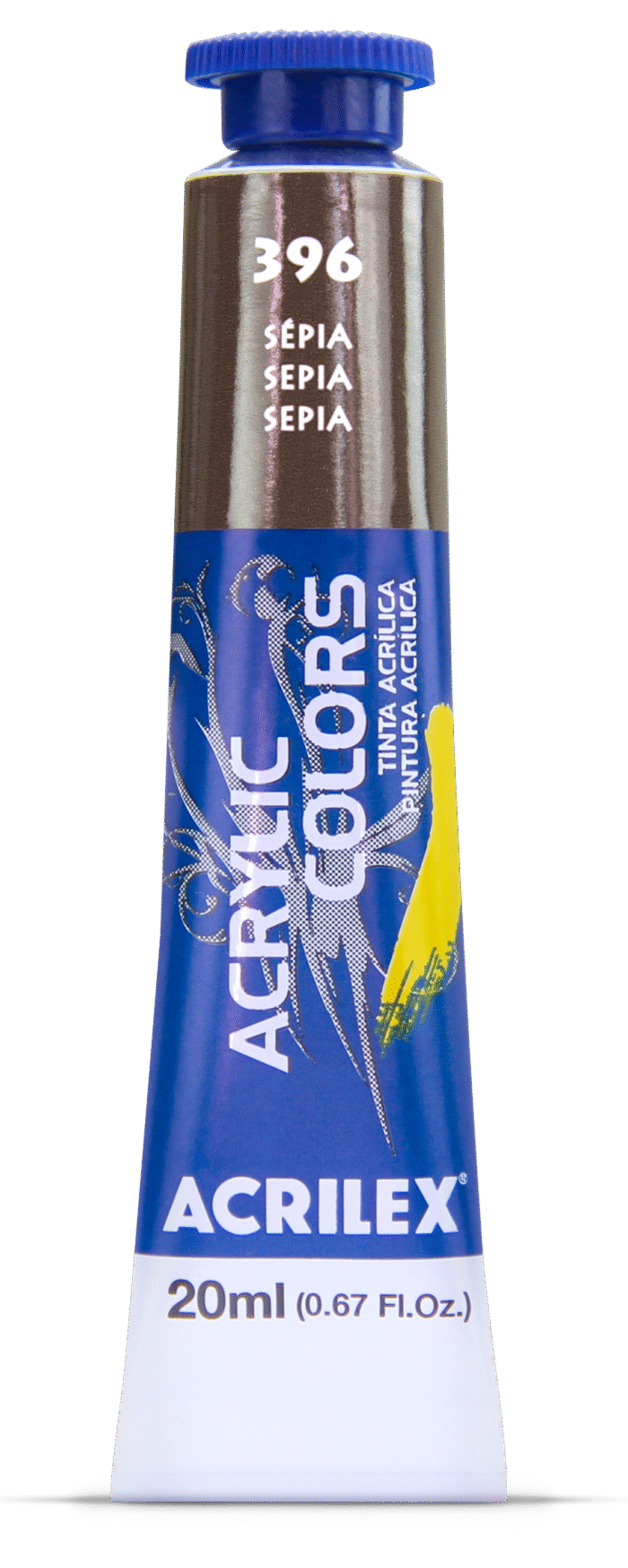 TINTA ACRYLIC COLORS 20ML SEPIA 396