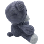 Ursinho Amigurumi Cinza - Artesã Maria Aparecida - Imagem 2