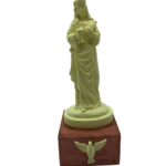 Imagem Santa Luzia Amarelo Bebê - Artesã Viviane