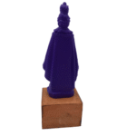 Imagem Menino Jesus de Praga Violeta - Artesã Viviane - Imagem 3