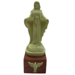 Imagem Nossa Senhora das Graças Amarelo Bebê - Artesã Viviane