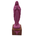 Imagem Nossa Senhora de Lourdes Rosa - Artesã Viviane