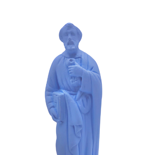 Imagem São Pedro Azul Bebê – Artesã Viviane