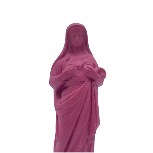 Imagem Imaculado Coração de Maria Cereja – Artesã Viviane