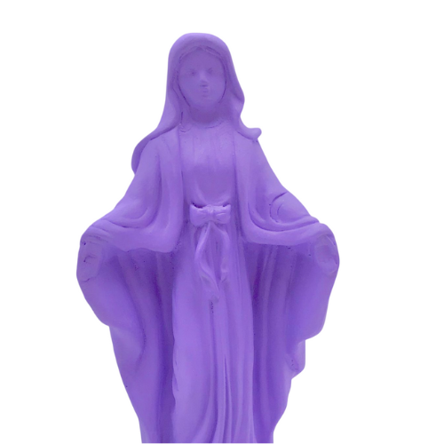 Imagem Nossa Senhora das Graças Lilás – Artesã Viviane